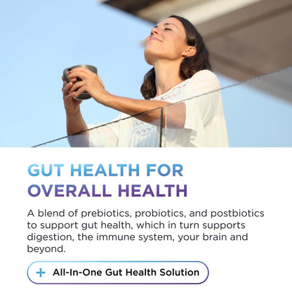 DR. EMIL NUTRITION Women & Men Total Gut Health Complex | Prebiotic + Probiotic + Postbiotic Gut Health Supplements - Maple Wellness Supplements