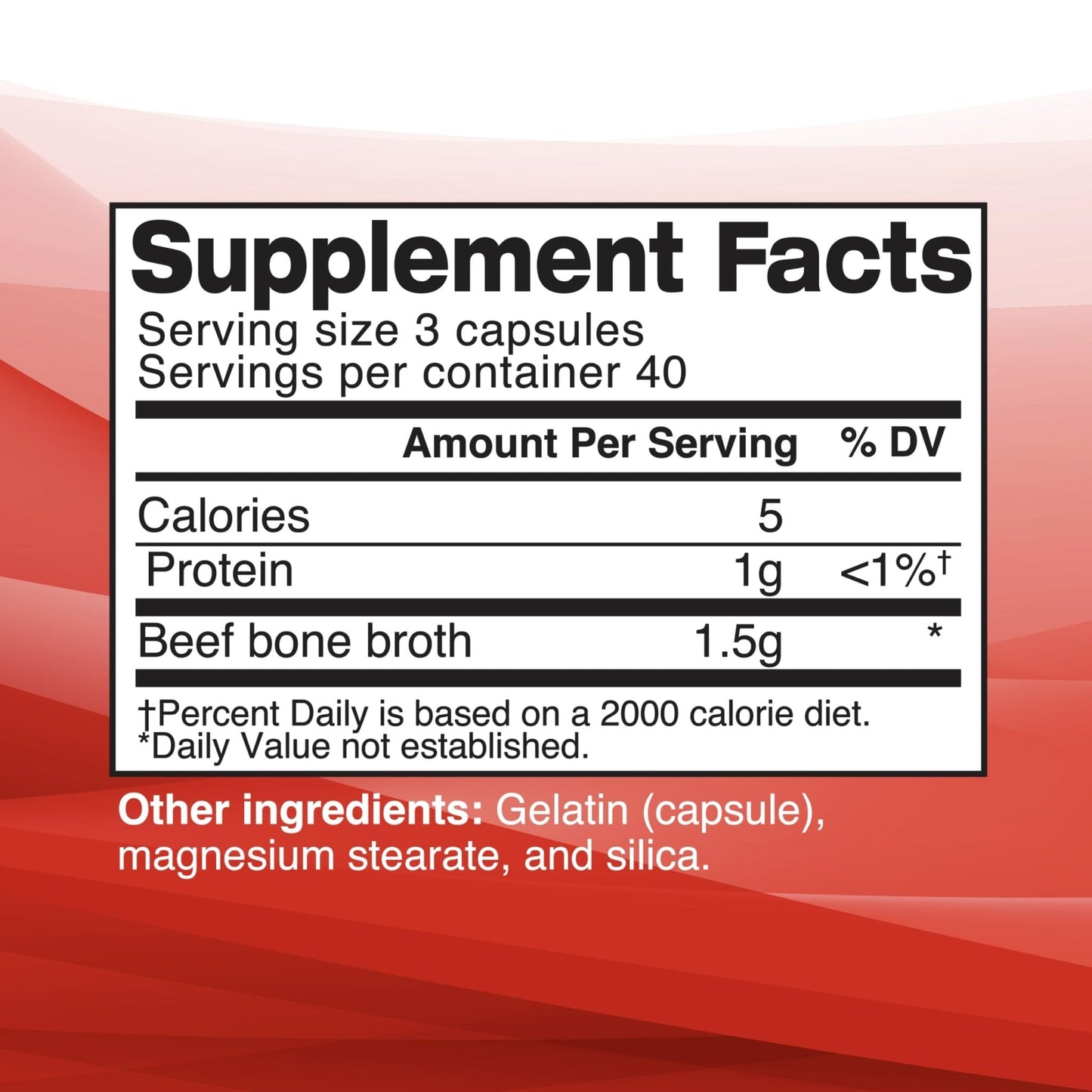 Dr. Kellyann Bone Broth Capsules | 500mg Collagen Per Serving | Supports Gut Health | Joint & Cartilage Repair | Skin Hair Nails | Fasting Support | Grass-Fed Beef | Digestive Wellness | 40 Servings - Maple Wellness Supplements