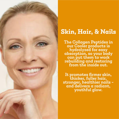 Dr. Kellyann Collagen Cooler – Tropical Pina Colada | 15g Grass-Fed Collagen Protein per Serving | Keto & Paleo Friendly, - Maple Wellness Supplements