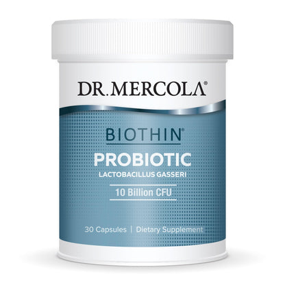 Dr. Mercola Biothin Probiotic - Lactobacillus Gasseri BNR17 - Supports Digestive Health & Metabolism - 30 Delayed-Release Capsules (30 Servings) - Maple Wellness Supplements