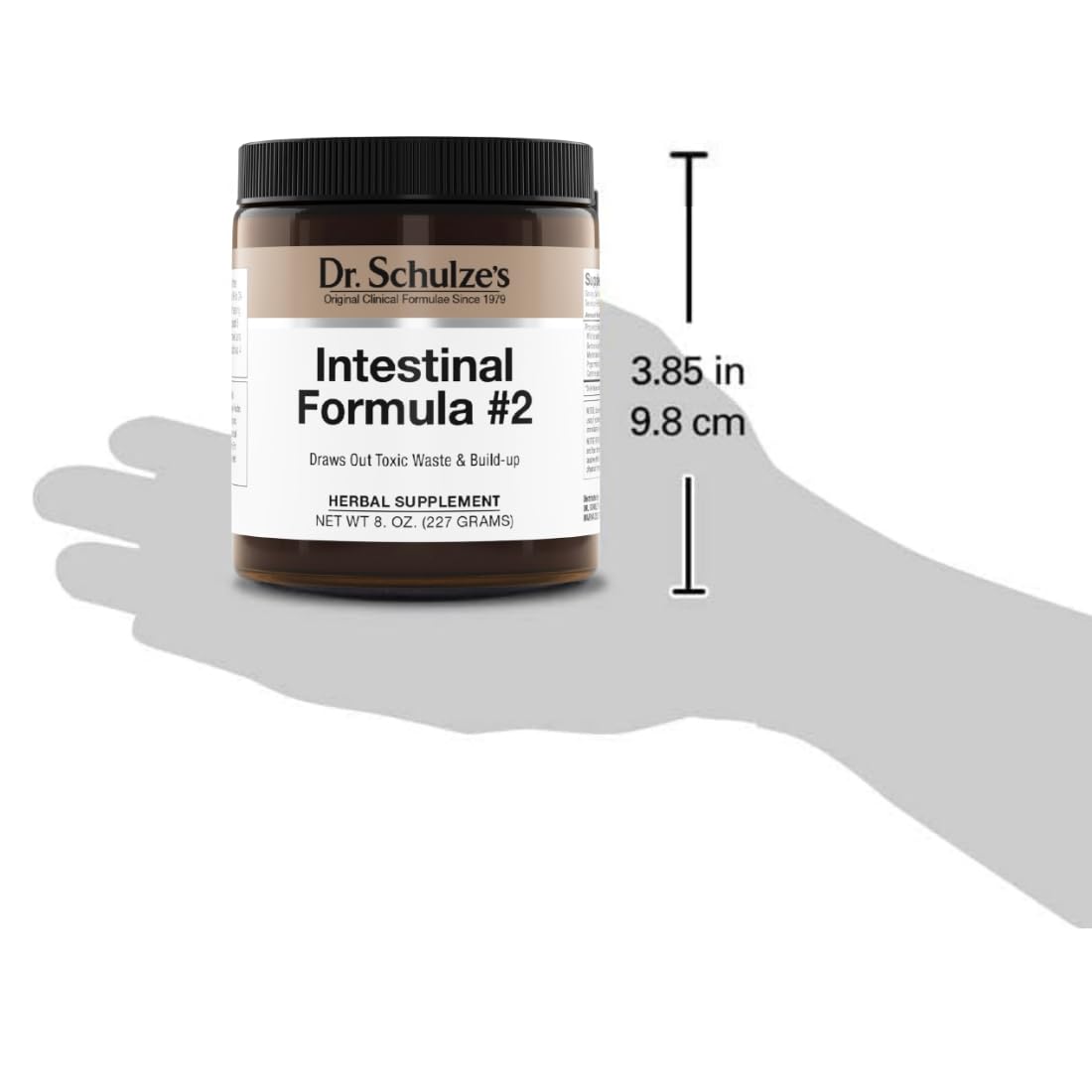 Dr. Schulze's | Intestinal Formula 2 | Herbal Colon Cleanse Formula | 8 Oz. Jar - Maple Wellness Supplements