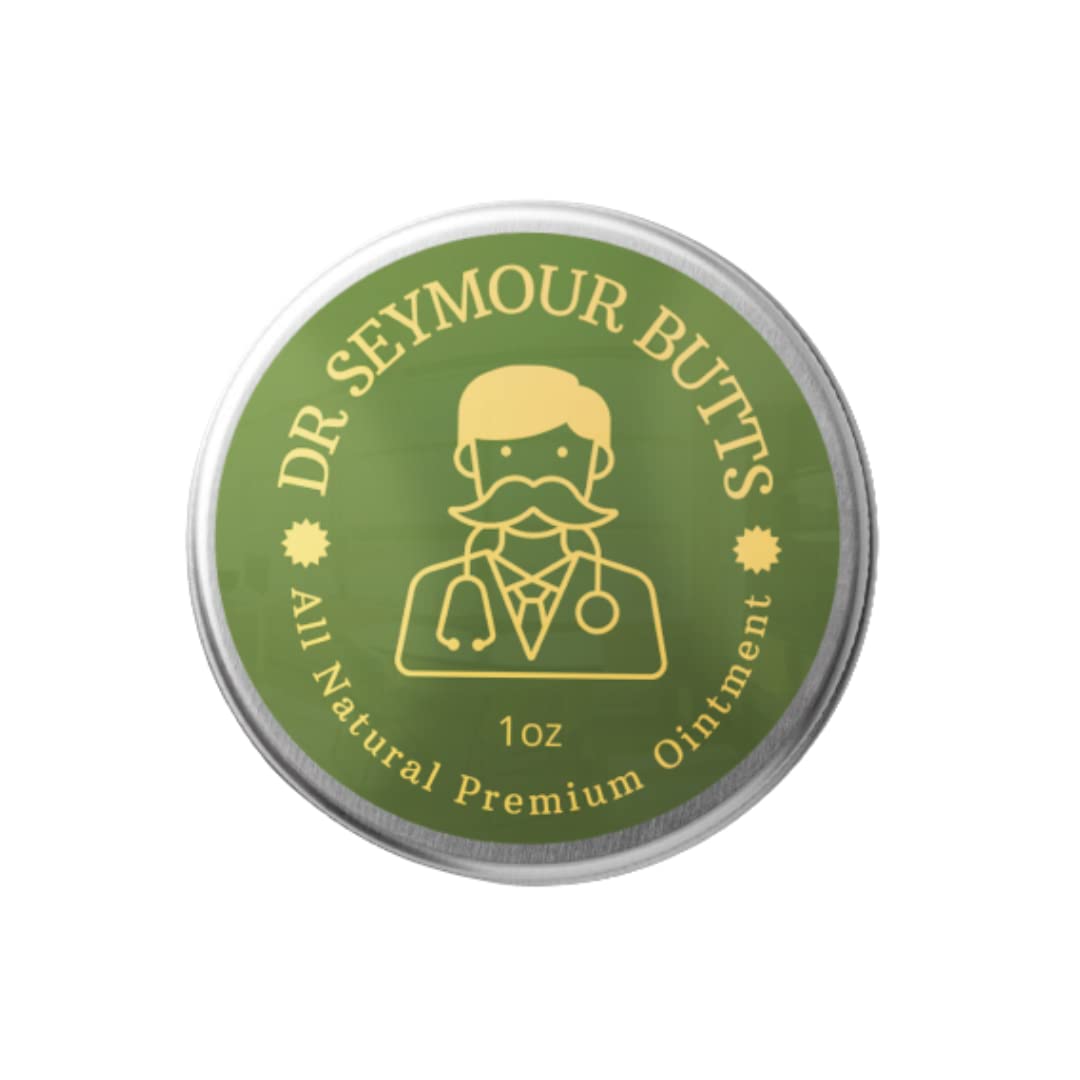 Dr. Seymour Butts All-Natural Hemorrhoid Care Cream – with 10 Botanicals Including Witch Hazel, Calendula & Horse Chestnut – Soothing Relief for Burning, Itching & Irritation. - Maple Wellness Supplements