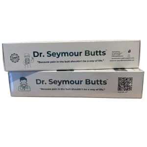 Dr. Seymour Butts Hemorrhoid Ointment – Lidocaine 5% Pain Relief for Burning, Itching & Irritation | External Hemorrhoid Care with Witch Hazel, Aloe & Botanical Support - Maple Wellness Supplements