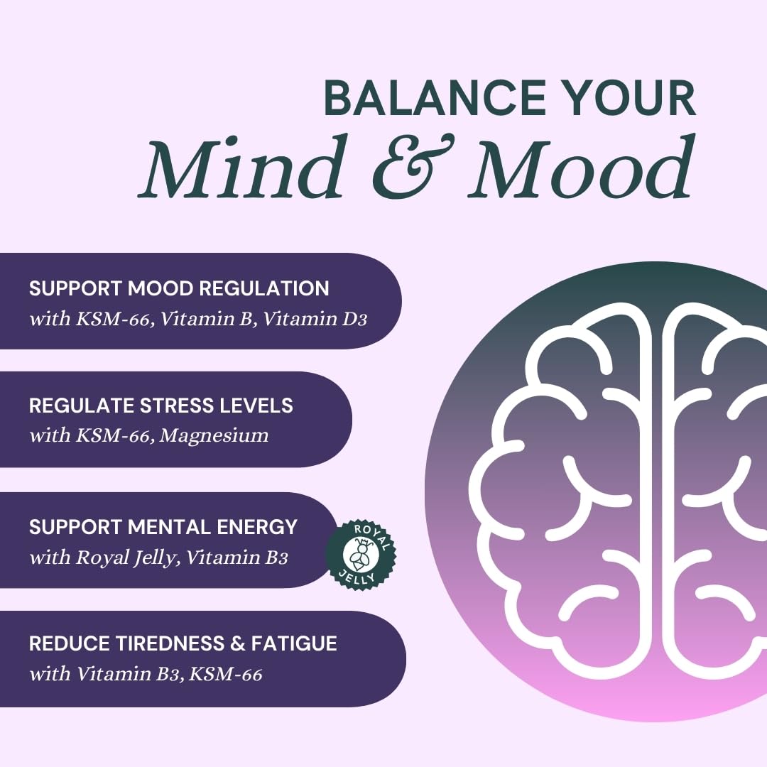 Dr Sosnowski's Hormone Balance | Multivitamin for Women to Support Hormonal Regulation, Energy, Mental Clarity & Skin | Bee Propolis, Ashwagandha, Dong Quai, Magnesium, B6 Vitamins | 60 Capsules - Maple Wellness Supplements