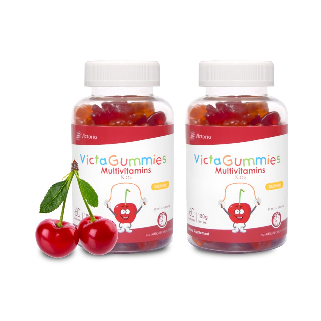 Dr. T Kids Multivitamin Gummies – Daily Vitamins for Kids Ages 2+, with A, C, D, E, B & Folic Acid – Supports Bone Strength, Immunity & Overall Health - Maple Wellness Supplements