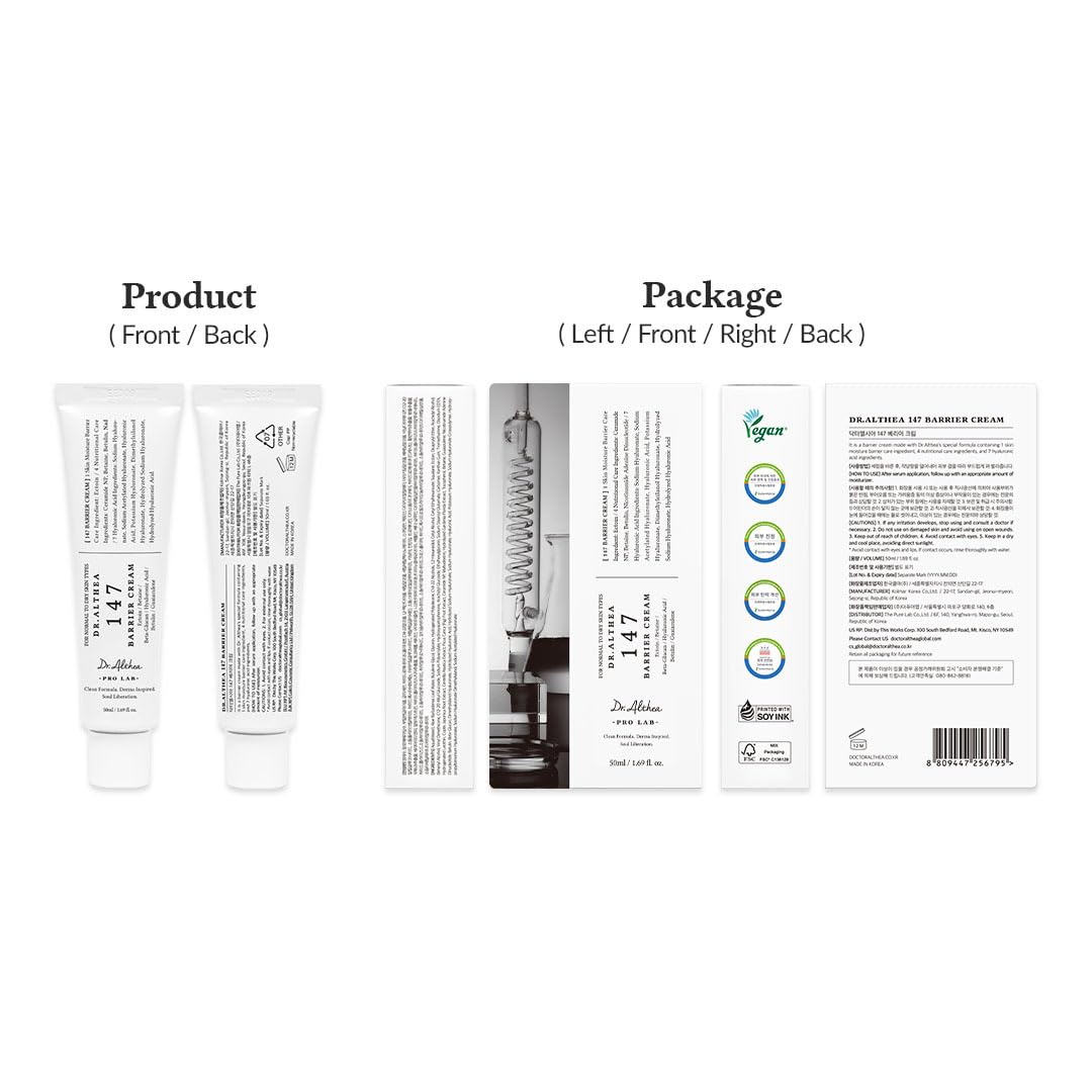 Dr.Althea 147 Barrier Cream | Daily Skin Barrier Care | Deep Hydrating with Hyaluronic Acid - Maple Wellness Supplements