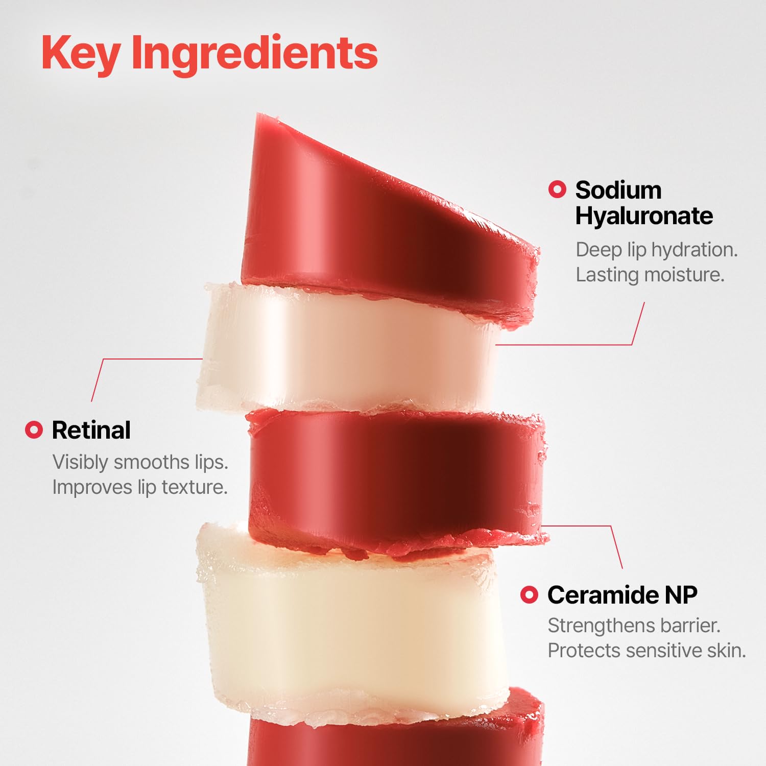 Dr.Different Retinal Lip Balm Clear, Anti-Wrinkle Lip Treatment with Deep Hydration - Maple Wellness Supplements