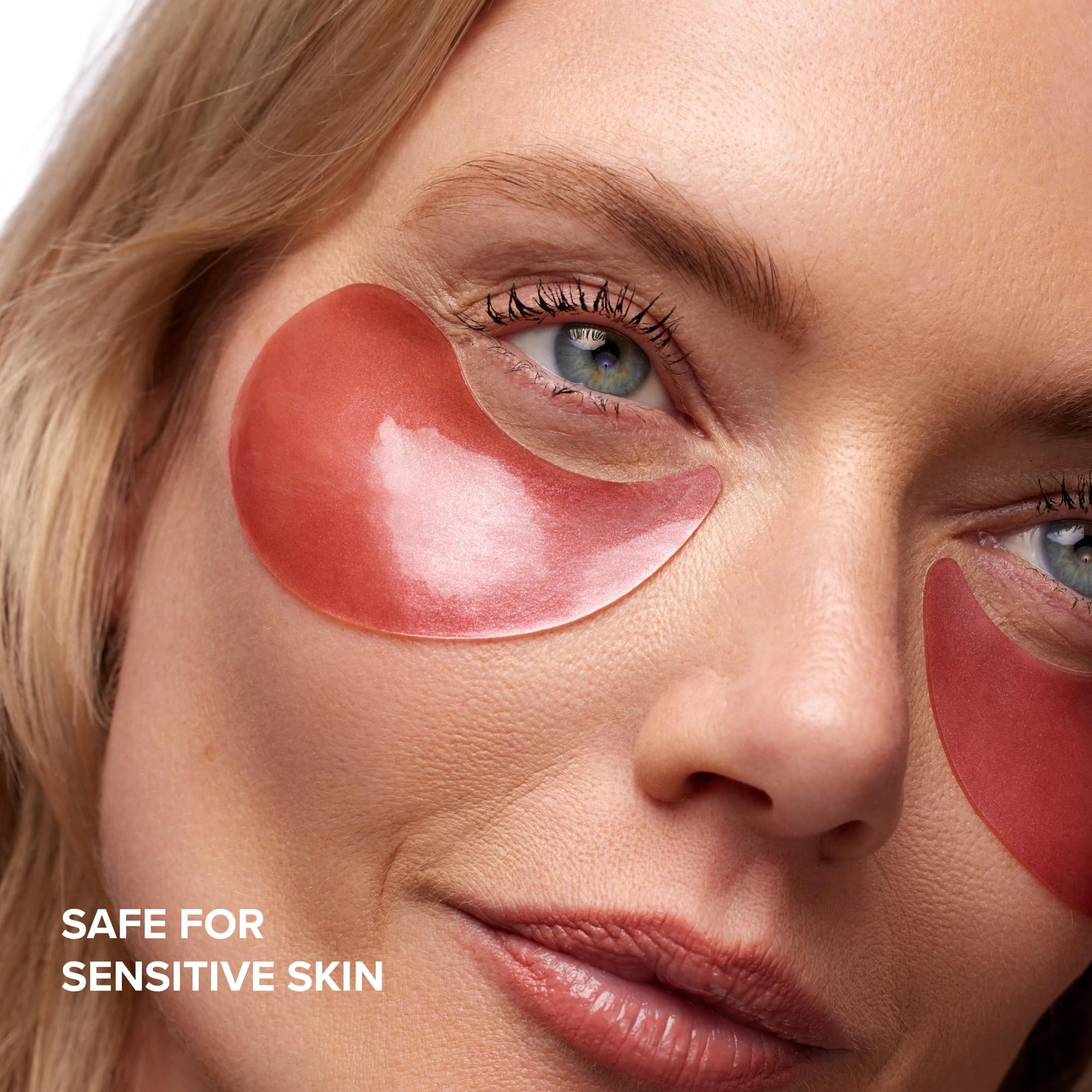 DRMTLGY Brightening Eye Masks – Biodegradable Hydrogel Under Eye Patches with Caffeine, Peptides, Hyaluronic Acid & Niacinamide - Maple Wellness Supplements