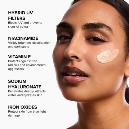 DRMTLGY Universal Tinted Moisturizer SPF 46 – Hydrating Dewy Tinted Sunscreen for Face with Zinc Oxide - Maple Wellness Supplements