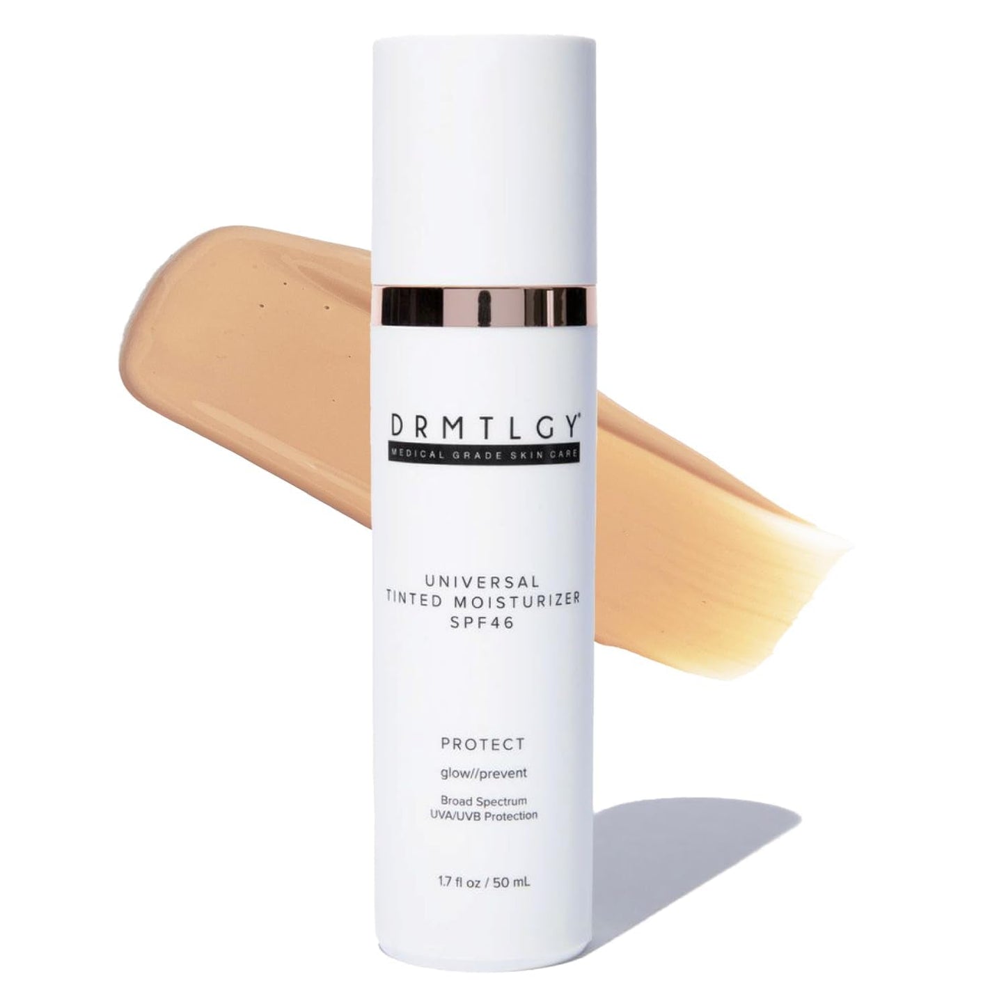 DRMTLGY Universal Tinted Moisturizer SPF 46 – Hydrating Dewy Tinted Sunscreen for Face with Zinc Oxide - Maple Wellness Supplements