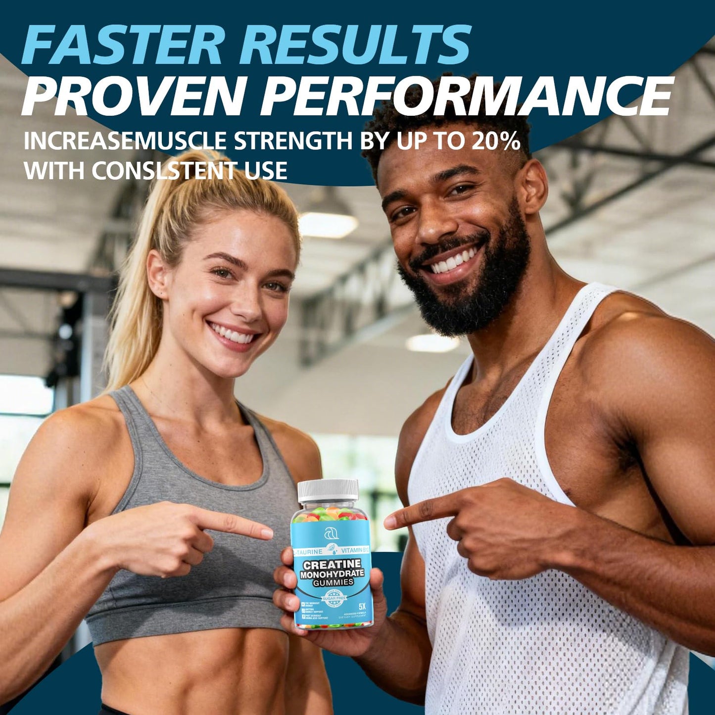 DRZIHOOCH Creatine Gummies for Women & Men - Creatine Monohydrate Gummies Tasty Chewable Supplement, Muscle Support & Energy Boost (2 Pack) - Maple Wellness Supplements