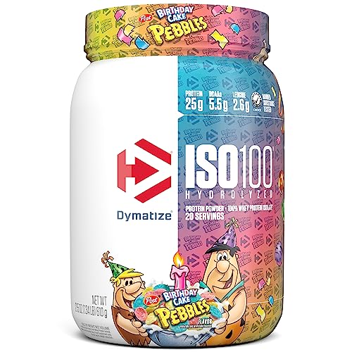 Dymatize ISO 100 Whey Protein Powder with 25g of Hydrolyzed 100% Whey Isolate - Maple Wellness Supplements