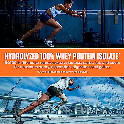 Dymatize ISO100 Hydrolyzed 100% Whey Isolate Protein Powder in Dunkin' Cappuccino - Maple Wellness Supplements
