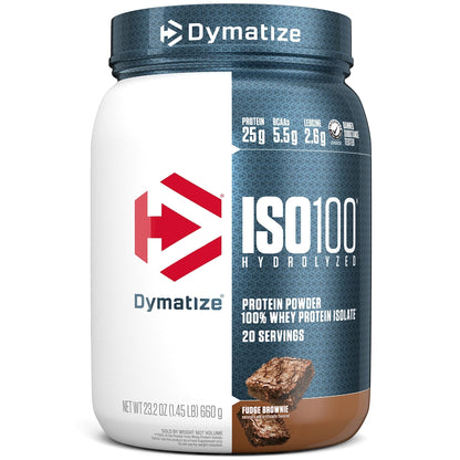 Dymatize ISO100 Hydrolyzed Protein Powder, 100% Whey Isolate Protein, 25g of Protein - Maple Wellness Supplements