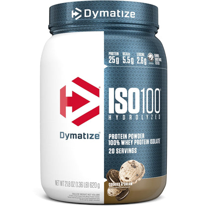Dymatize ISO100 Hydrolyzed Protein Powder, 100% Whey Isolate Protein, 25g of Protein - Maple Wellness Supplements