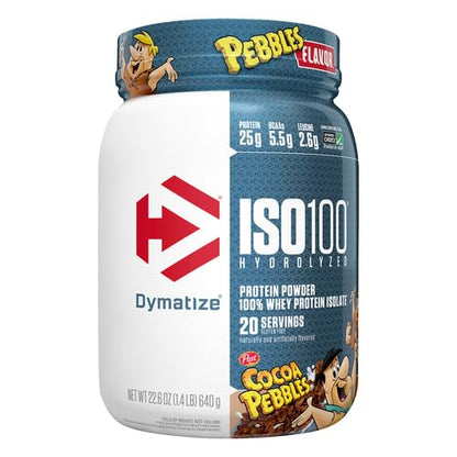 Dymatize ISO100 Hydrolyzed Protein Powder, 100% Whey Isolate Protein, 25g of Protein - Maple Wellness Supplements