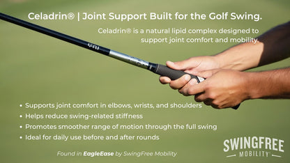 EagleEase – Targeted Joint Support Cream for Golfers & Athletes | Helps Support Elbows & Mobility During & After Play | Fast-Absorbing – 3 oz - Maple Wellness Supplements