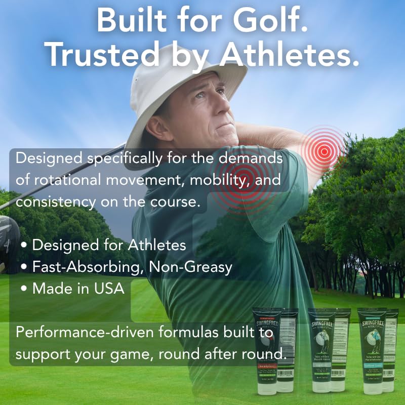 EagleEase – Targeted Joint Support Cream for Golfers & Athletes | Helps Support Elbows & Mobility During & After Play | Fast-Absorbing – 3 oz - Maple Wellness Supplements