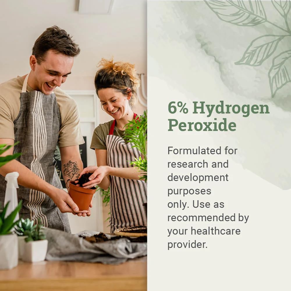 Earth Harmony Food Grade Hydrogen Peroxide 6% - Maple Wellness Supplements
