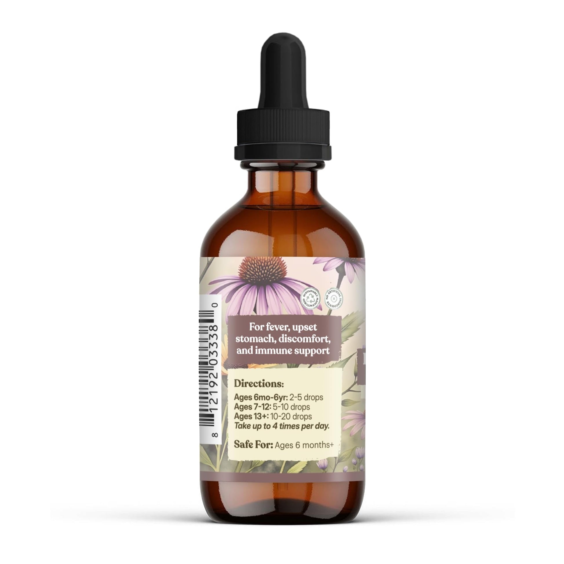 Earthley Wellness Feel Better Fast, All-Natural Relief for Minor Ailments, Organic Herbal Formula, Supports Immune & Digestive Health, Echinacea Root and More - Maple Wellness Supplements