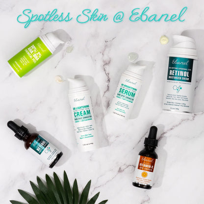 Ebanel Bundle of 10 Pack Bubble Clay Masks, and 2.5% Retinol Serum - Maple Wellness Supplements