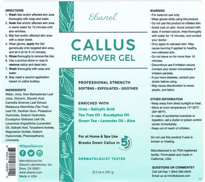 Ebanel Bundle of Callus Remover Gel and Antifungal Treatment - Maple Wellness Supplements