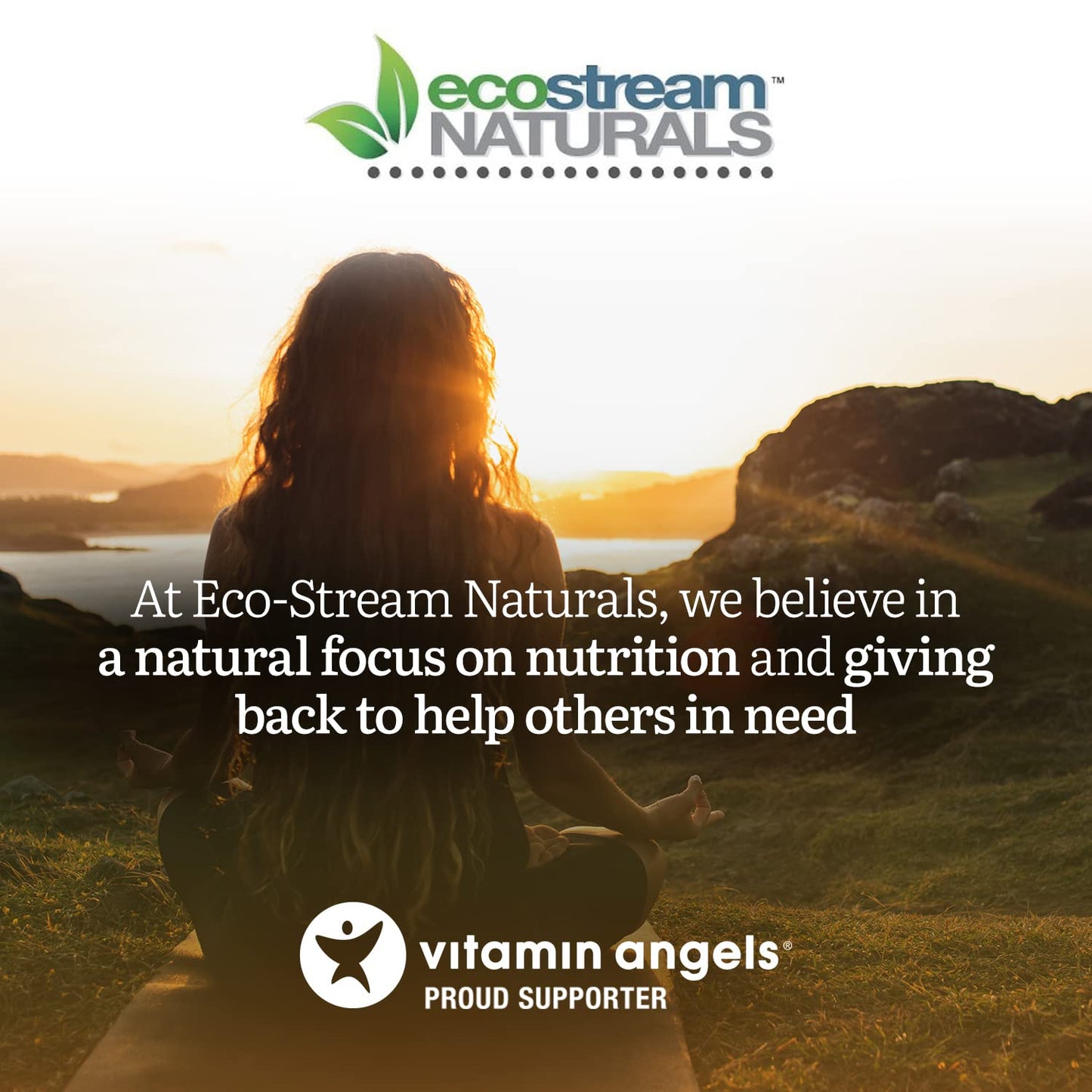 ecostream Naturals Vital First Daily Greens Superfood Powder 50 Whole Super Foods with Spirulina, Chlorella, Flax Seed, Fiber and Enzymes with Organic Greens - 30 Servings - Maple Wellness Supplements