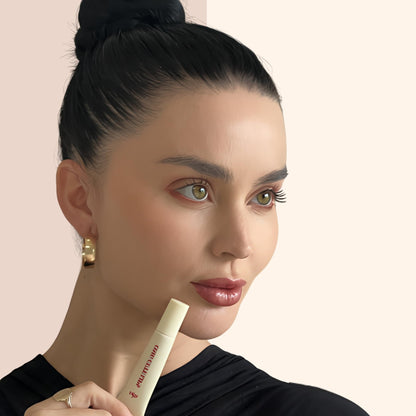 edandi ed&i OMG Cute Lips – Lip Gloss for Women with Shea Butter for Hydration, Light Shimmer, Lip Tinted High Shine Finish, Long Lasting Lip Gloss in Red Vanilla Frosting, Lightweight & Non-sticky - Maple Wellness Supplements