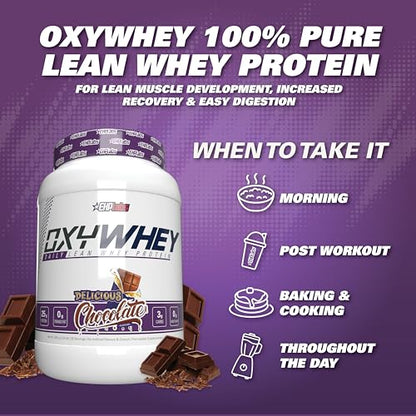 EHPlabs OxyWhey Whey Protein Isolate Powder - 25g of Whey Isolate Protein Powder - Maple Wellness Supplements