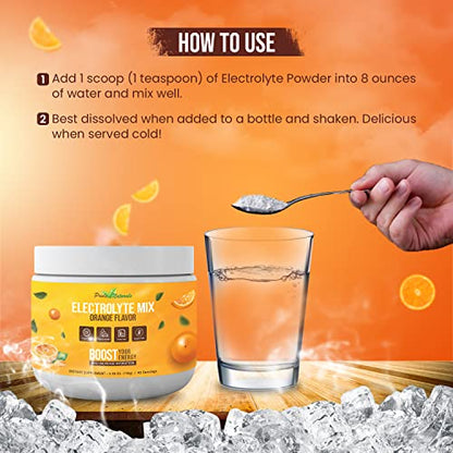 Electrolyte Powder - Refreshing Workout Recovery Electrolytes, Sugar Free, Gluten Free - Maple Wellness Supplements