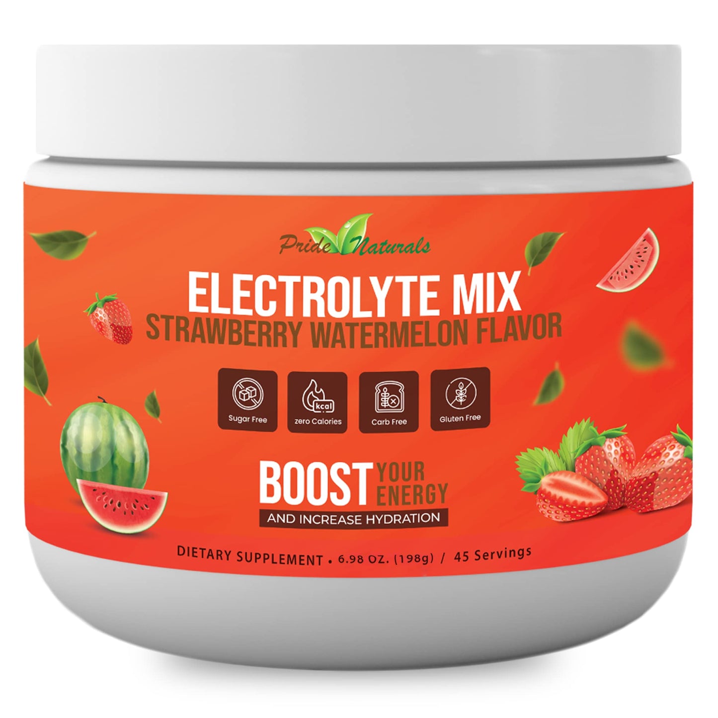 Electrolyte Powder - Refreshing Workout Recovery Electrolytes, Sugar Free, Gluten Free - Maple Wellness Supplements