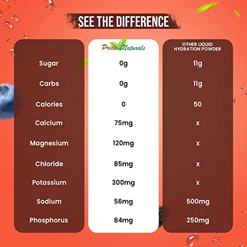 Electrolyte Powder - Refreshing Workout Recovery Electrolytes, Sugar Free, Gluten Free - Maple Wellness Supplements