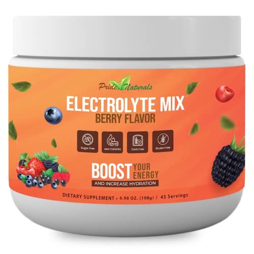 Electrolyte Powder - Refreshing Workout Recovery Electrolytes, Sugar Free, Gluten Free - Maple Wellness Supplements