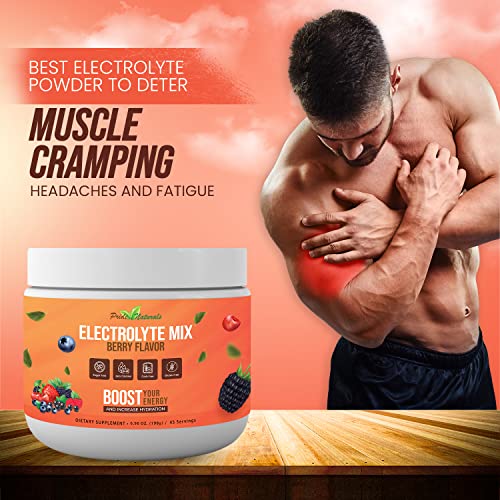 Electrolyte Powder - Refreshing Workout Recovery Electrolytes, Sugar Free, Gluten Free - Maple Wellness Supplements