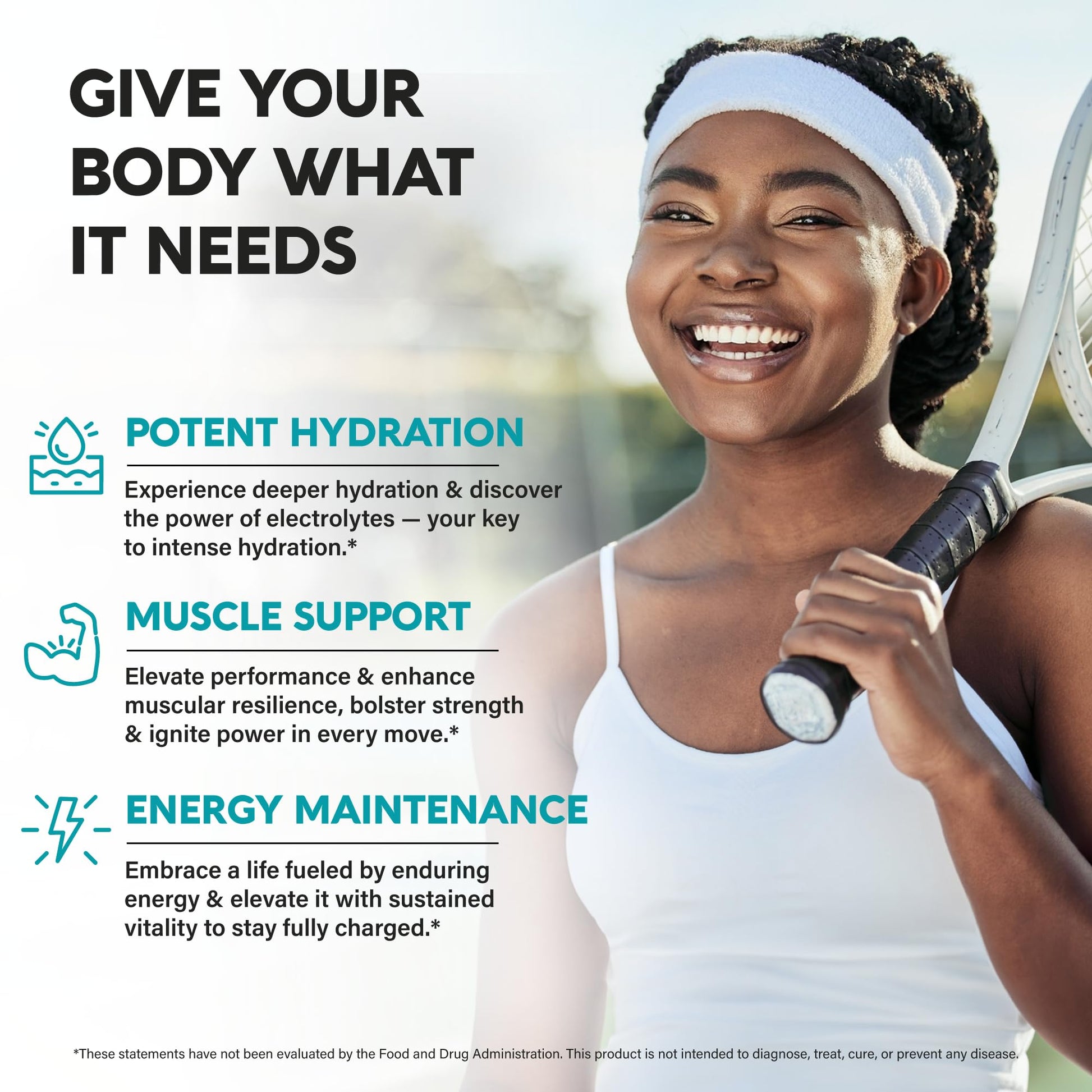 Electrolytes - Electrolyte Tablets with Magnesium, Sodium, Potassium, Chloride, Vitamins D3 & B6, Kelp Powder - Salt Pills - Made in USA - Maple Wellness Supplements