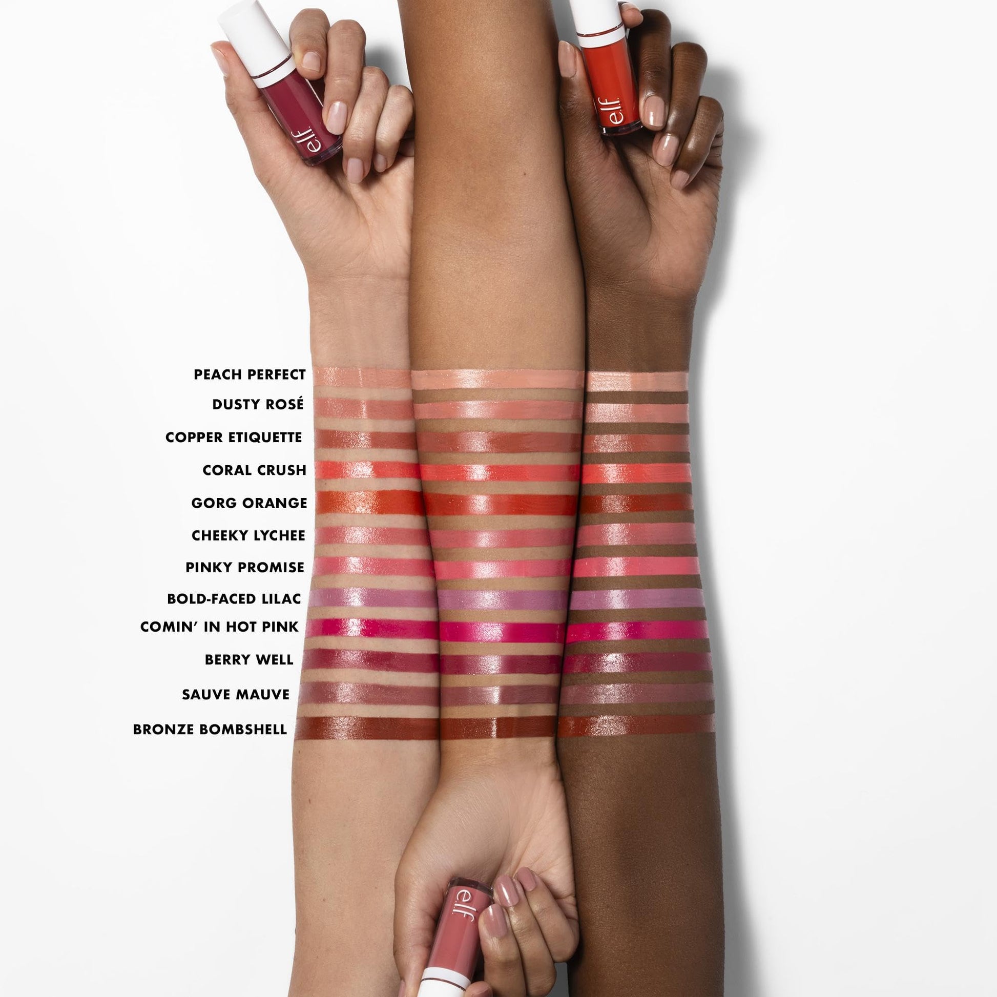 e.l.f. Camo Liquid Blush, Long-lasting Liquid Blush For High-pigment Color, Creates A Soft, Dewy Finish, Vegan & Cruelty-free, Cheeky Lychee - Maple Wellness Supplements