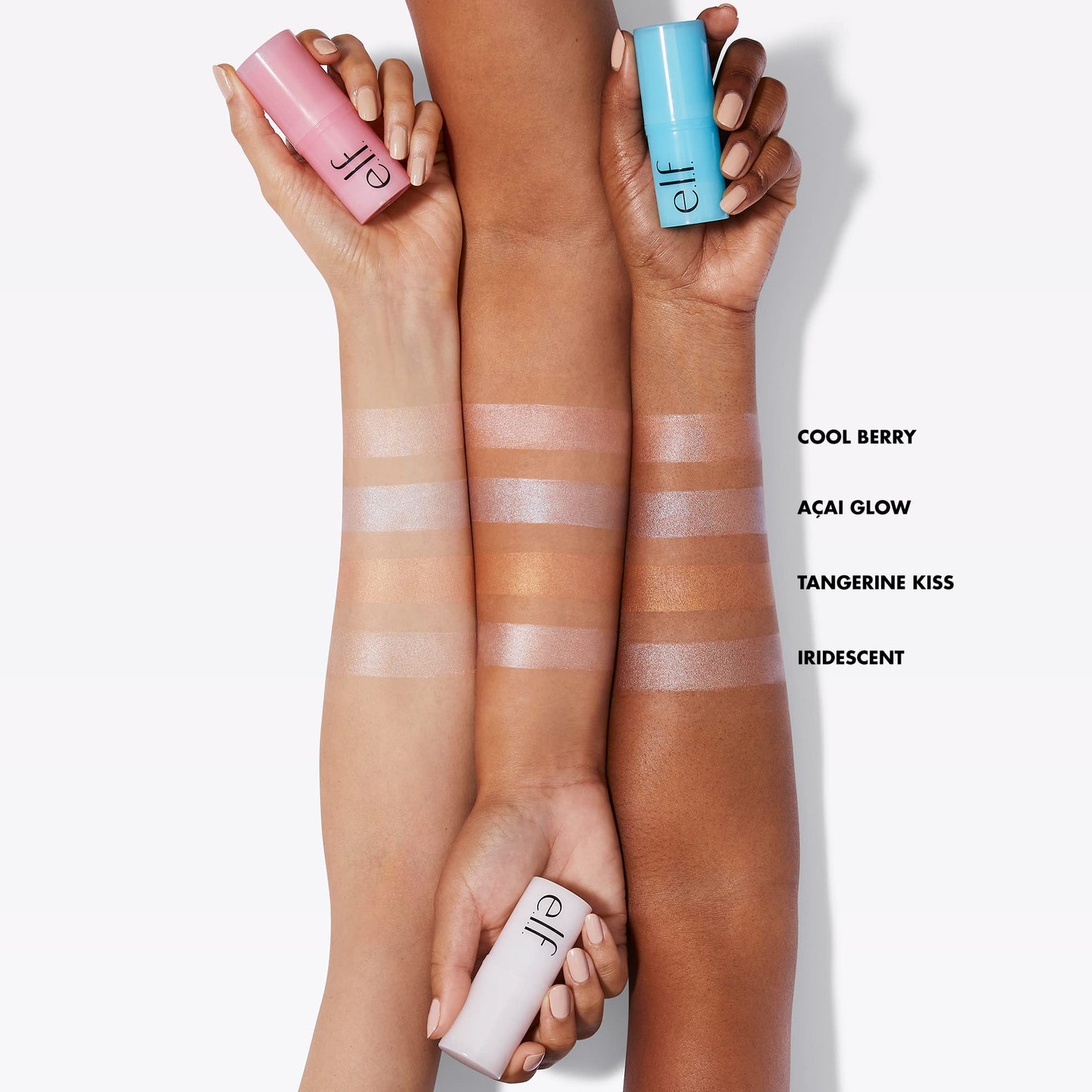 e.l.f. Daily Dew Stick, Cooling Highlighter Stick For Dewy Skin, Gives Your Complexion A Radiant Glow, Vegan & Cruelty-Free, Iridescent - Maple Wellness Supplements