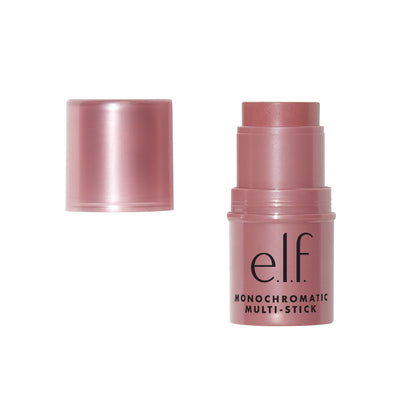 e.l.f., Monochromatic Multi Stick, Creamy, Lightweight, Versatile, Luxurious, Adds Shimmer, Easy To Use On The Go, Blends Effortlessly, Sparkling Rose, 0.17 Oz - Maple Wellness Supplements