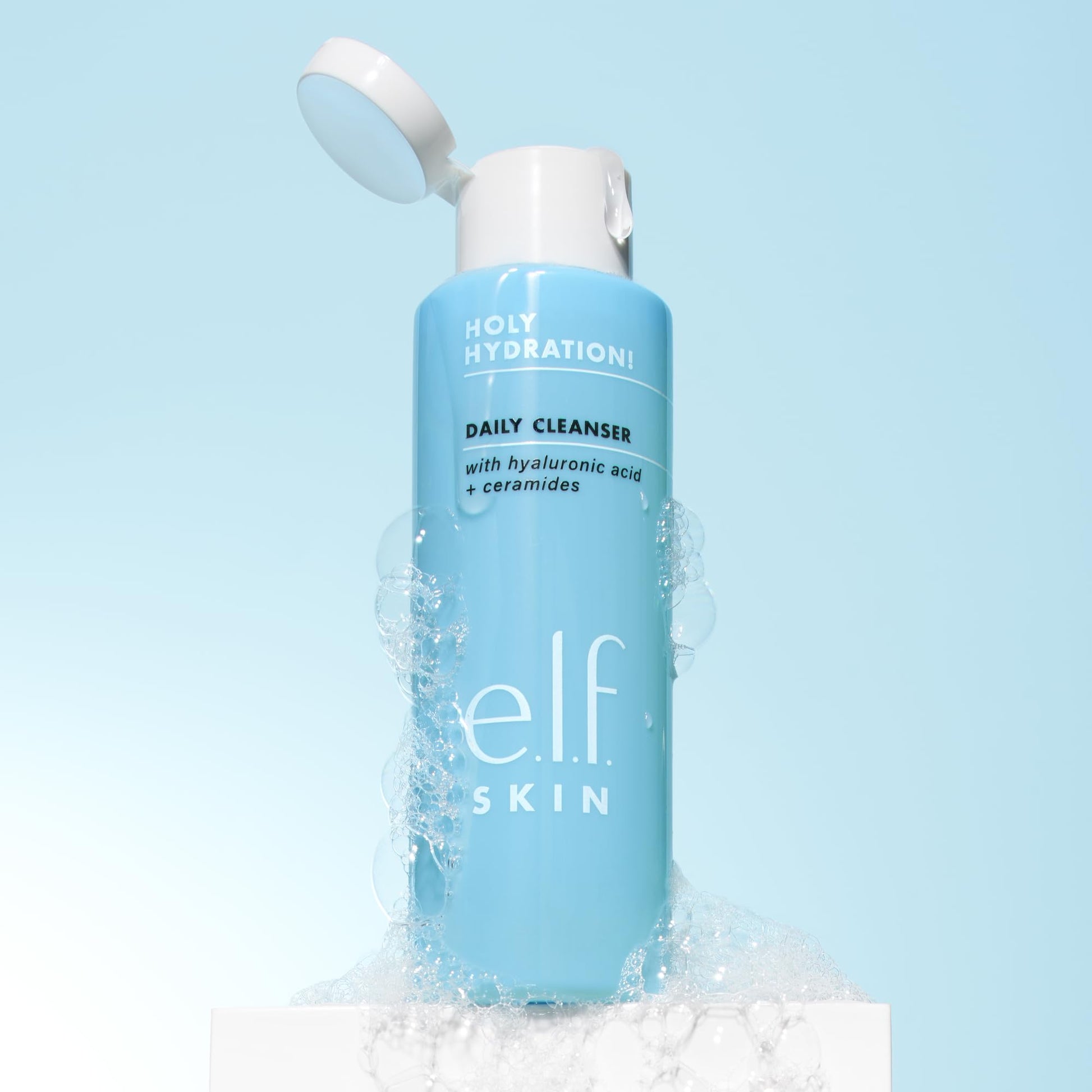 e.l.f. SKIN Holy Hydration! Daily Cleanser, Face Cleanser For Washing Away Excess Oil, Impurities & Makeup - Maple Wellness Supplements