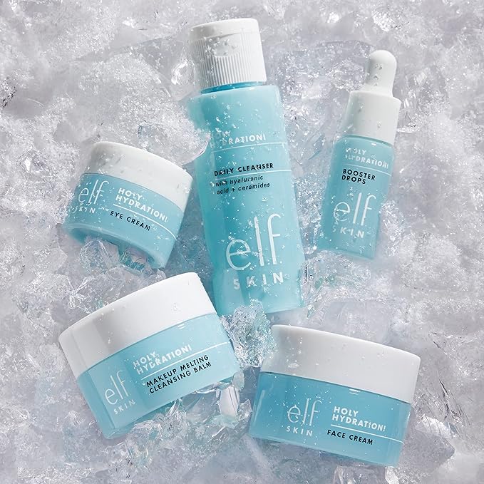 e.l.f. SKIN Holy Hydration! Hydrated Ever After Skincare Mini Kit, Cleanser, Makeup Remover, - Maple Wellness Supplements