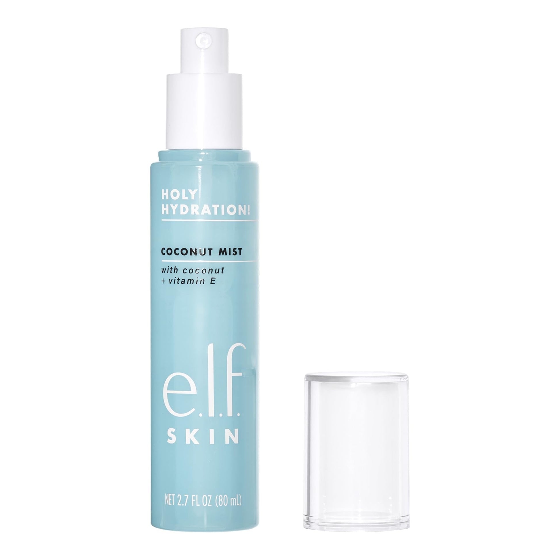 e.l.f. SKIN Holy Hydration! Hydrating Coconut Mist, Refreshes, Soothes & Invigorates Skin, Tropical Scent, 2.7 Fl Oz (Pack of 1) - Maple Wellness Supplements