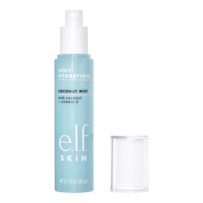 e.l.f. SKIN Holy Hydration! Hydrating Coconut Mist, Refreshes, Soothes & Invigorates Skin, Tropical Scent, 2.7 Fl Oz (Pack of 1) - Maple Wellness Supplements