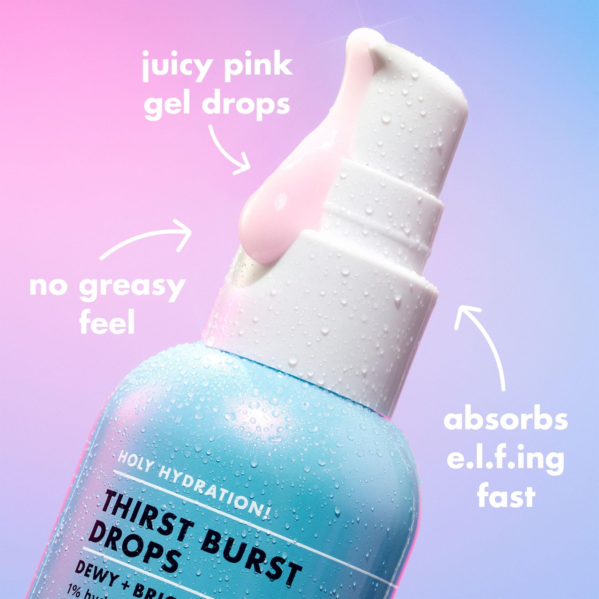 e.l.f. SKIN Holy Hydration! Thirst Burst Drops, Serum For A Radiant Complexion Instantly & Over Time - Maple Wellness Supplements