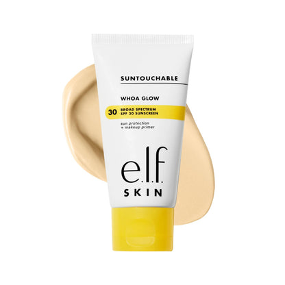 e.l.f. SKIN Suntouchable Whoa Glow SPF 30, Sunscreen & Makeup Primer For A Glowy Finish - Maple Wellness Supplements