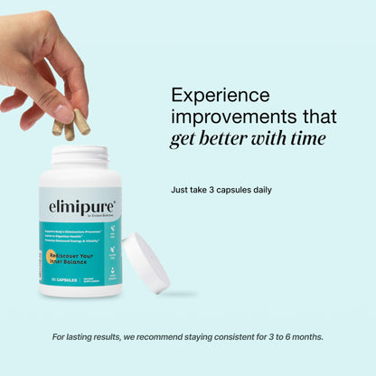 Elimipure Gut Cleanse & Restore Supplement: Natural & Effective Detox Cleanse Capsules | Fortify Your Microbiome | Effortless Morning Stools | Restore Your Gut from the Inside Out - Maple Wellness Supplements