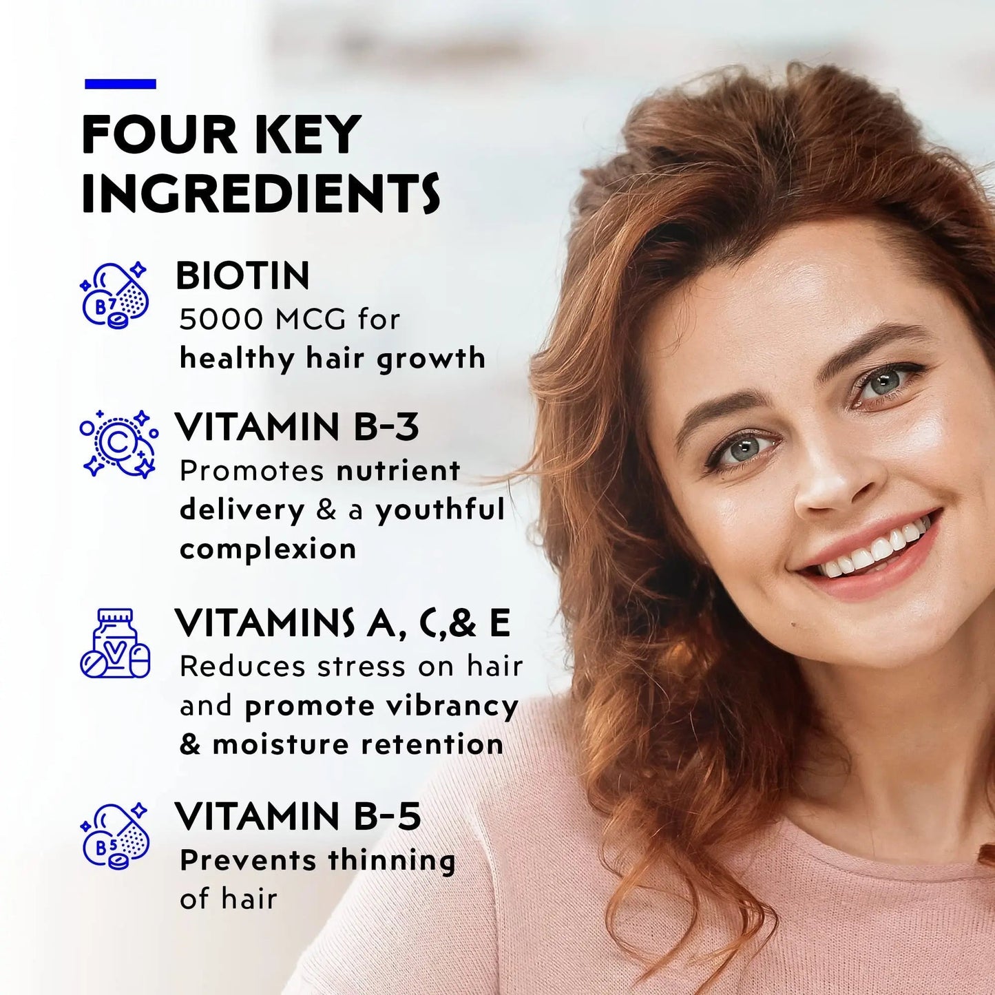 Elon Matrix 5000 Complete Multivitamin — Skin, Hair and Nail Growth Vitamins — Healthy Hair Growth Vitamins for Women & Men - Maple Wellness Supplements