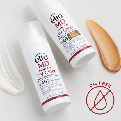 EltaMD UV Clear Face Sunscreen SPF 46, Oil Free for Face with Zinc Oxide, Dermatologist Recommended Sunscreen Lotion - Maple Wellness Supplements