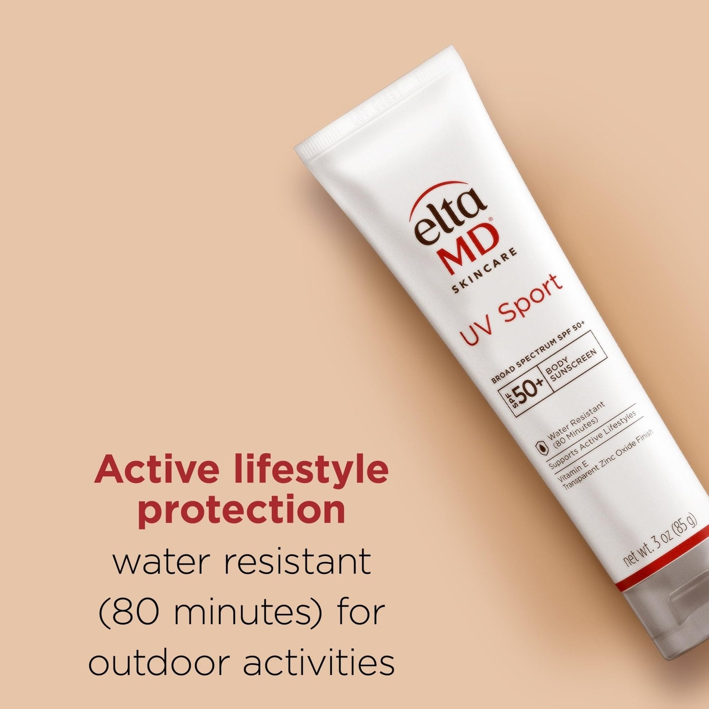 EltaMD UV Sport Sunscreen Lotion SPF 50 - Face and Body Sunscreen SPF 50, Water & Sweat Resistant - Maple Wellness Supplements