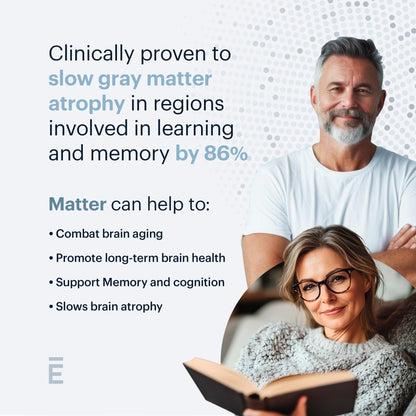ELYSIUM Matter - 30 Servings - Brain Supplement for Memory and Focus Omega 3 Supplement + DHA - Vitamins to Support Brain Health and Memory - Maple Wellness Supplements