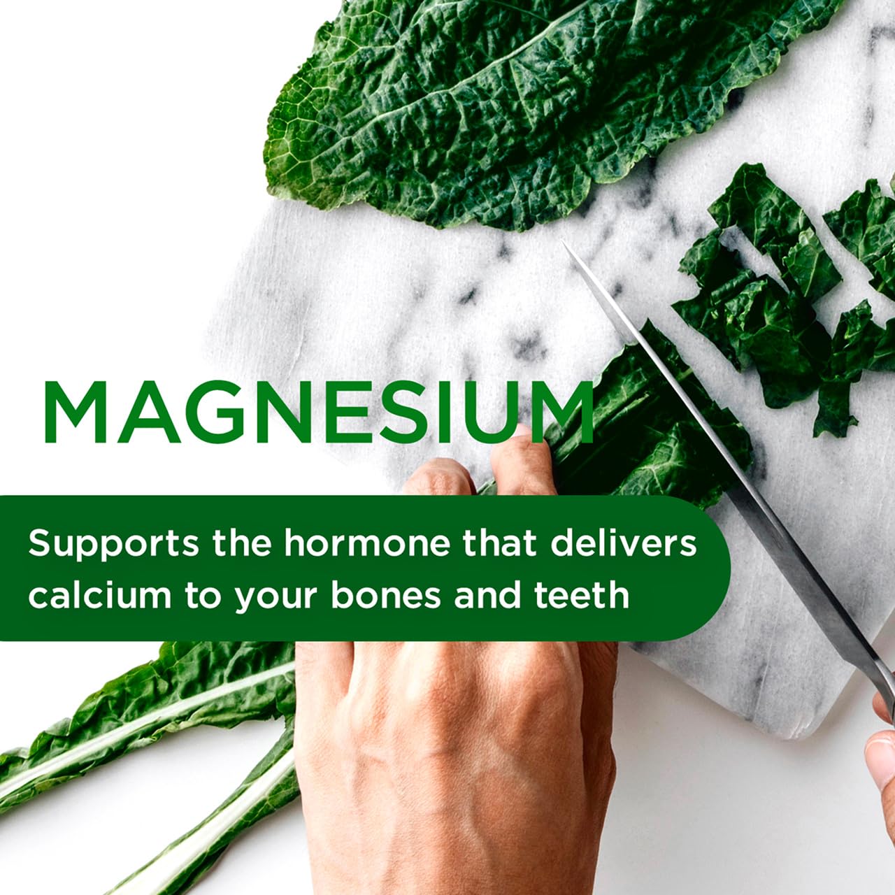 Emerald Labs Magnesium 400mg - Bone & Sleep Support with Albion Magnesium* - Vegan Friendly - 120 Vegetable Capsules (30-Day Supply) - Maple Wellness Supplements